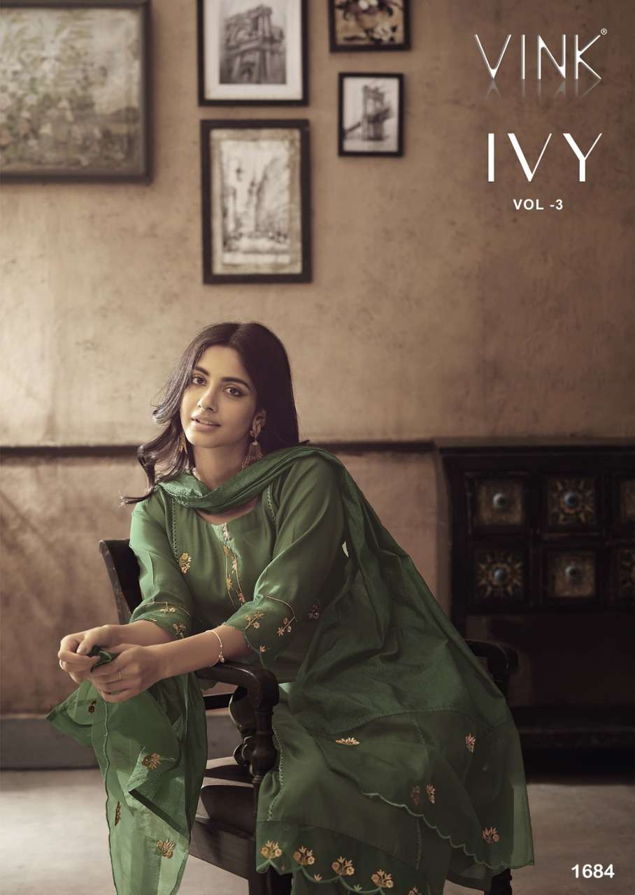 Vink- Ivy-3-chinnon-embroidery-work-long-kurti-chinnon-fancy-pant-organza-kota-doria-dupatta-Poster